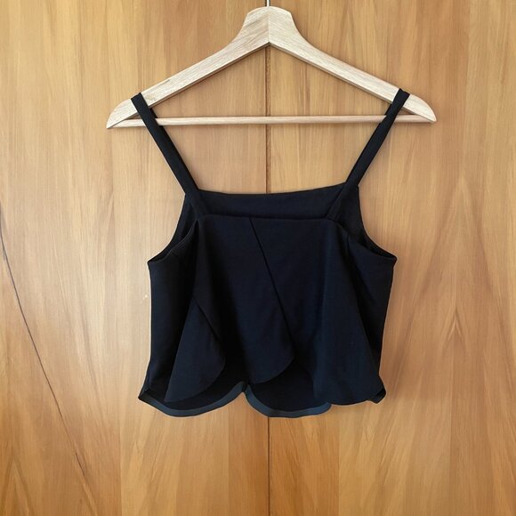 & Other Stories Cropped Scalloped Tank - Picture 6 of 8